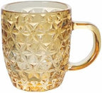 Geometrie Set of 6 Glass Coffee Cups 90 ml - Image 3