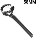Coffee Cleaning Brush 51/58mm Espresso Machine Replacement Heads Coffee Machine Coffee Grinder Cleaner Brew Head Cleaning Tool (Color : 58mm Brush) - Image 2