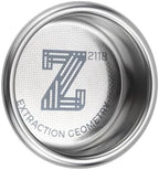 58mm Espresso Filter Basket 18g, Z-2118 High-Extraction Basket, 2118 Laser-Cut Flat Holes, Ridgeless Portafilter Basket, Precision Stainless Steel for La Marzocco, E61, Slayer, Decent by Creamore