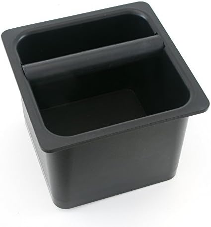 Barista Basics Durable Knockbox 6"x6"x5" - BPA-Free, In-Counter, Noise-Reducing with Rubber Gasket, Espresso Parts Warranty - Image 3
