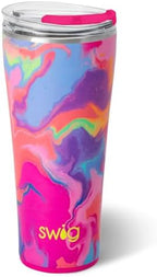 Swig Life 32oz Insulated Tumbler with Lid, Candy Crush by SwigLife