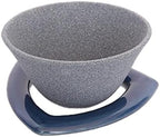 COFIL Japanese Ceramic Coffee Filter, Made in Japan, Reusable Dripper, Blue Holder by IPPINKA