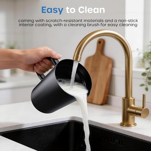 ECOWELL Milk Frother, 4-in-1 Electric Milk Steamer, 120s Fast Frothing - Image 6