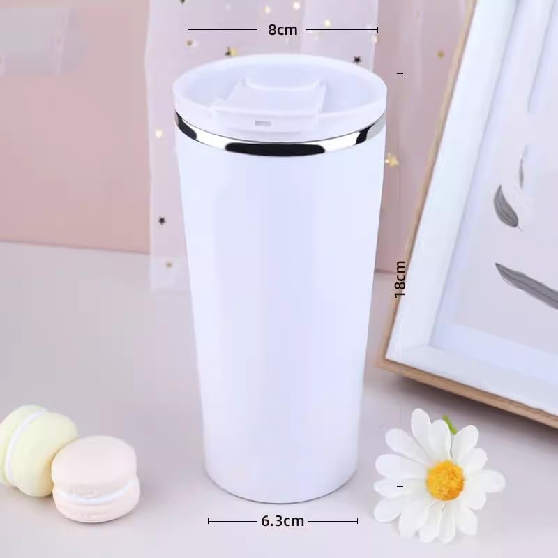 Intelligent Automatic Mixing Cup, Coffee Cup, Electric Rotating Milk Cup, Household USB Charging (Color : Argento, Size : Talla ?nica) - Image 2