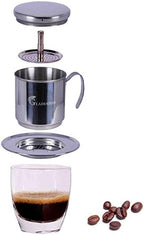 Vietnamese Coffee Maker Filter Phin, Small French Press Portable Cup, Single Serve Coffee Makers, Gift for coffee lovers - Image 5