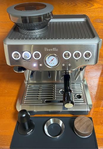 54mm Double Spout Portafilter - Compatible with Breville Barista Express, Bambino, Infuser, Duo Espresso Machines - Double Shot Filter Basket - Plastic - Image 3