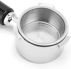 Bottomless Portafilter Coffee Machine Handle, Stainless Steel Filter Holder Basket Replacement Tool, Ergonomic Wooden Handle for Espresso Extraction, Barista Accessory for Home and (51mm/2.0in) - Image 5