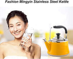 Induction Kettle Whistling Tea Kettle Stainless Steel Whistle Tea Kettle Large-Capacity, Ergonomic Heat-Resistant Handle Stove Top Teapot for Stove Top (Size : 2L) - Image 2