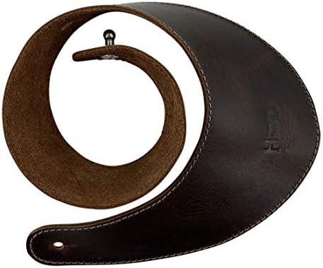 Hide & Drink, Pour Over Collar Compatible with Chemex 6-Cup Glass Handmade from Full Grain Leather - Bourbon Brown - Image 4