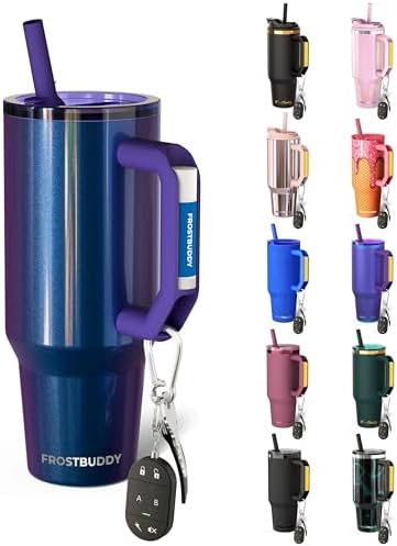 Frost Buddy Thicc Buddy 40oz Tumbler - Stainless Steel (Nebula Glitter) by FrostBuddy