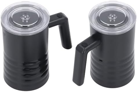 Automatic 4 in 1 Magnetic Suspension Milk Frother and Steamer for Coffee Latte Cappuccino Hot Chocolate Black (US Plug 110V) - Image 5
