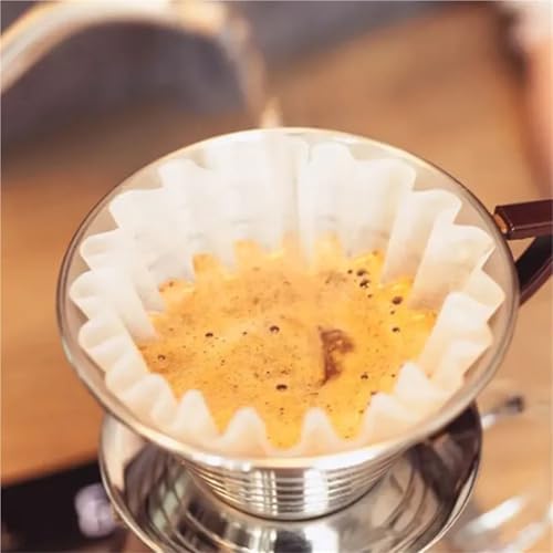 300 Pcs Disposable Round Coffee Filters – Replacement Paper For Coffee Machine Needs - Image 6