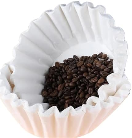 300 Pcs Disposable Coffee Machine Filters – Round Replacement Paper For Brewing by Unknown