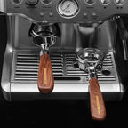 54mm Espresso Tool Set | Bottomless Portafilter with CrossCreek Walnut Handle | 54mm Espresso Distributor | Fit Breville & Sage Barista Espresso Basket | Coffee Accessories - Image 4