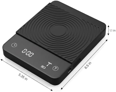 Smart Coffee Scale with Timer, 0.1g Precision Digital Scale - Image 7