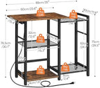 HOOBRO Bakers Rack and Coffee Mug Tree Bundle, Microwave Stand with Pots Rack, Kitchen Stand, Countertop Holder Rack for Kitchens, BF15UHB01G1-BF04CR01 - Image 6
