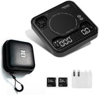BOOKOO Coffee Scale with Storage Bag Esprosse with Timer Mini Digtial Coffee Scale Rechargeable with Auto Mode Flow Rate Mode Scale for Coffee APP Bluetooth Connection Coffee Bean Scale by BOOKOO