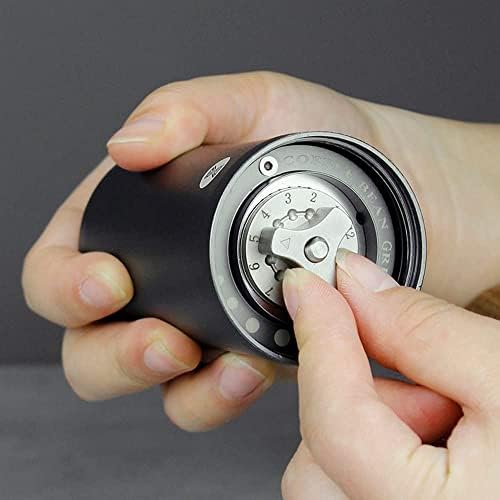 Portable Manual Coffee Grinder - Coffee Bean Grinder with Stainless Steel Burr, Manual Coffee Grinder with Adjustable Settings Great for French Press, Espresso, Aeropress & More - Image 6