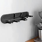 Wall Shelves Coffee Storage Rack Handle Ear Bracket Portafilter Handle Hanger Self-Adhesive Tool Coffee Portafilter Holder Espresso Tools - Image 3