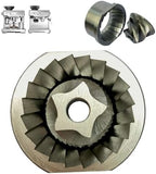 44.6mm Coffee Grinder Conical Burr Set Compatible For Breville/Sage Espresso Machines Household Electric Coffee Grinder Machine Replacement SUS420 Conical Burr Part Accessories Maintenance by FFDBURR