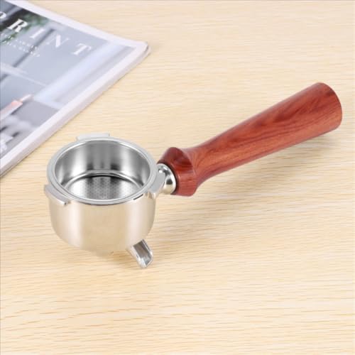 51mm Bottomless Portafilter 3 Ears, Compatible with CASABREWS CM5418, 3700 Essential and 5418Pro Espresso Machine, Naked Portafilter with 304 Stainless Steel Filter Basket & Puck Screen - Image 5