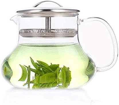 Yama Sitka 12oz Sitka Glass Teapot with Built-in Mesh Filter, Dishwasher Safe, Ideal for Loose Leaf Tea, Dishwasher Safe - Image 2