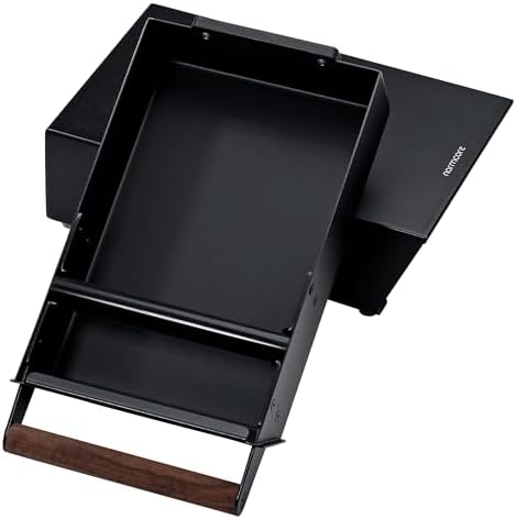 Normcore Espresso Knock Box, Under Grinder Knock-out Drawer with Walnut Wood Hand, Shock Absorbing Removable Knock Bar and Non-Slip Base, 304 Stainless Steel, Size: M - Image 5