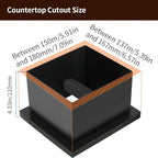 watchget Bottomless Espresso Knock Box, Built-in Coffee Ground Container - Image 3