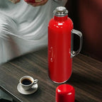 FixtureDisplays High-End Heirloom with Built-in Thermometer& Lid/Cup,Patented Switch,Tipple Coated Stainless Steel Vacuum Insulated Bottle - Keeps Beverages Hot or Cold for 24Hour,20 Oz 22102NEW-NPF - Image 2