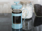 La Cafetière Monaco Coffee Maker, 3-Cup French Press with Scoop, 350ml (0.5 pints), Retro Blue - Image 2