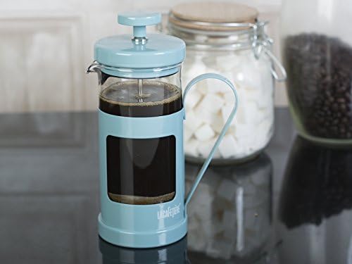 La Cafetière Monaco Coffee Maker, 3-Cup French Press with Scoop, 350ml (0.5 pints), Retro Blue - Image 2