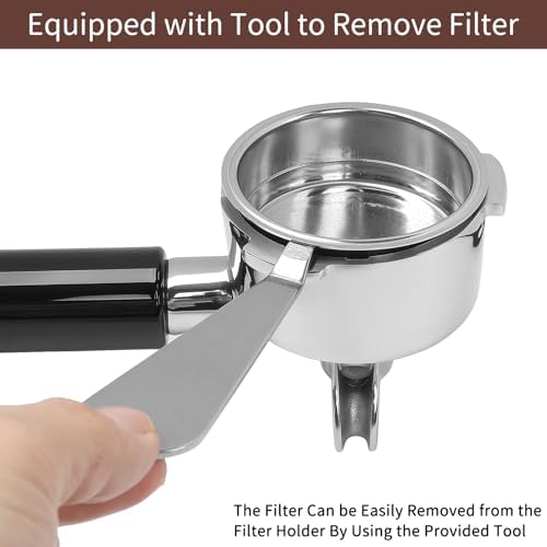 51mm Full Stainless Steel Portafilter for CASABREWS CM5418 & 3700Essential - Image 6