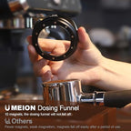 51mm Dosing Funnel and Espresso Distribution Tool Set, Magnetic Coffee Funnel, Espresso Tools Espresso Accessories (Black) - Image 3