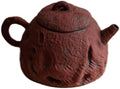 Tea Pot Red Old Rock Mud Teapot Household Retro Stoneware Teapot Single Pottery Anti-scalding Hand-clawed Pot Teapot for Infuser by Unknown