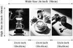 YeiLnm Pour Over Coffee Dripper Set with Glass Server, Gooseneck Kettle, Latte Art Cup, and Storage Canister, Barista Brewing Kit - Image 2