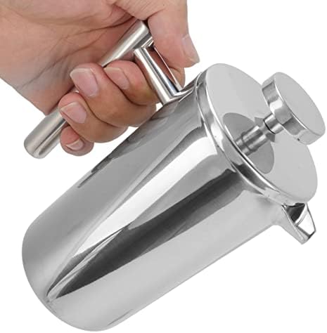 French Press Coffee Maker, Double Layer Insulation Design (800ml) - Image 3