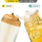 YOUKE OLA 20 Pack Glass Cups with Bamboo Lids and Glass Straw 16oz Beer Can Shaped Drinking Glasses Cups, Glass Tumbler Reusable Cute Cups for Whiskey, Iced Coffee, Tea, Soda, Cocktail, Gift, Clear - Image 4