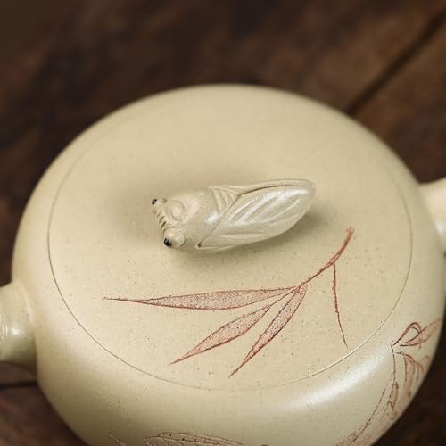 Tea Pots For Loose Tea Chinese Retro Style Handmade Purple Clay Pot Creative Pot-shaped Kung Fu Tea Set Tea Set Tea Infuser Pot - Image 6