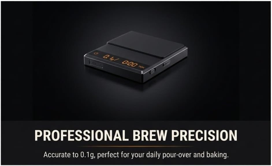 Yosoo Coffee Scale 0.1g Precision 2kg Capacity with Timer - Image 4