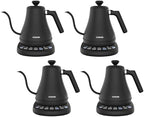 COSORI Electric Gooseneck Kettle with 5 Temperature Control Presets,Pour Over Kettle for Coffee & Tea,Hot Water Boiler,100% Stainless Steel Inner Lid & Bottom,1200W/0.8L,(Pack of 4) by Cosori