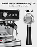 EKOJUCE Espresso Maker with Grinder and Milk Frother - Image 6