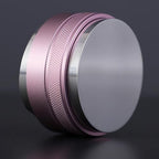 58mm Coffee Distributor and Tamper,Dual Head Coffee Leveler Fits for Gaggia E61 58mm Portafilter,Professional Espresso Hand Tamper.(Light pink) by Coosigar