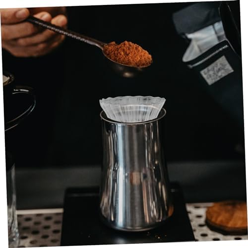 Mipcase 6pcs Coffee Strainer Dripper Glass Material Heat Resistant Large Funnel Easy Cleaning for Families Restaurants Hotels - Image 6