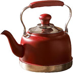 Stove Top Stove Top Kettle Tea Kettle with Tea Drain Kettle Pot Universal Stovetop Kettle Stainless Steel Tea Pots Teapot for Induction Cooker Whistle Kettle Teakettle(A,1L) by Unknown