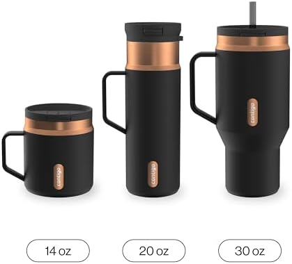 Contigo SnapSeal 14 oz Stainless Steel Vacuum-Insulated Water Bottle with Leakproof AutoClose Lid (Straw-Compatible), BPA-Free & Lead-Free, Dishwasher Safe - Image 4