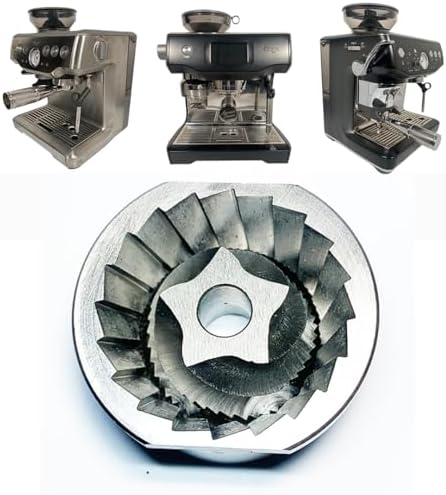 Upper & Lower Precision Fit Conical Burrs for Sage/Breville Barista Coffee Grinders – Compatible with Adjustable Burr Models Only by Unknown