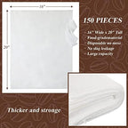 Tegeme 150 PCS Brew Bags, 16" x 20" Large Cold Coffee Filter Bags - Image 3