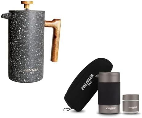 POLIVIAR 34 oz French Press & 12 oz French Press by POLIVIAR7379