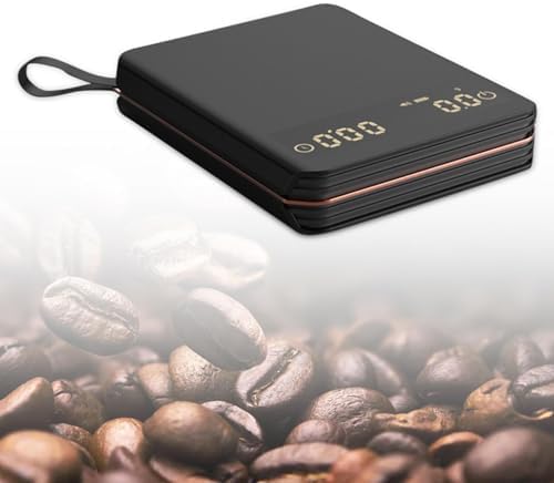 Coffee Scale Electronic Digital Scale Espresso Scale Tool Kitchen Scale with Timer USB Rechargeable LED Display 0.1g Precision 2kg Capacity Compact - Image 6
