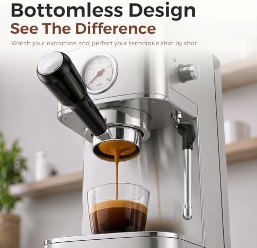 51mm Bottomless Portafilter - Compatible CASABREWS CM5418 / 3700 - Image 4